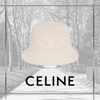 CELINE】セリーヌ トリオンフ バケットハット コーデュロイ (CELINE