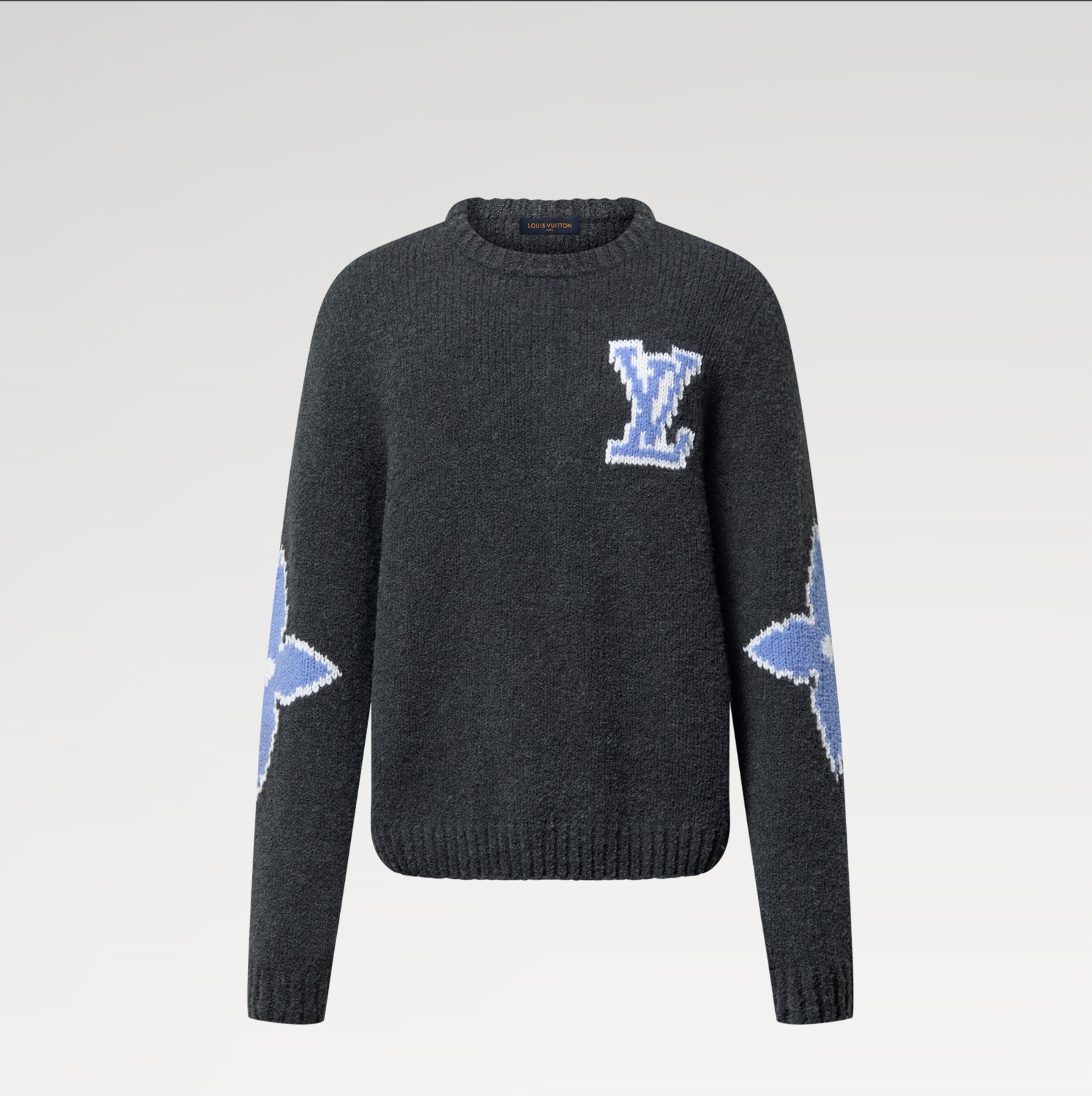 お洒落【Louis Vuitton】チャンキーウールブレンドプルオーバー (Louis