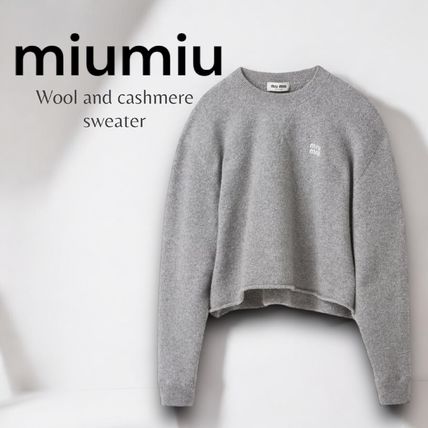 ウール MiuMiu(ミュウミュウ) ニット・セーター(レディース