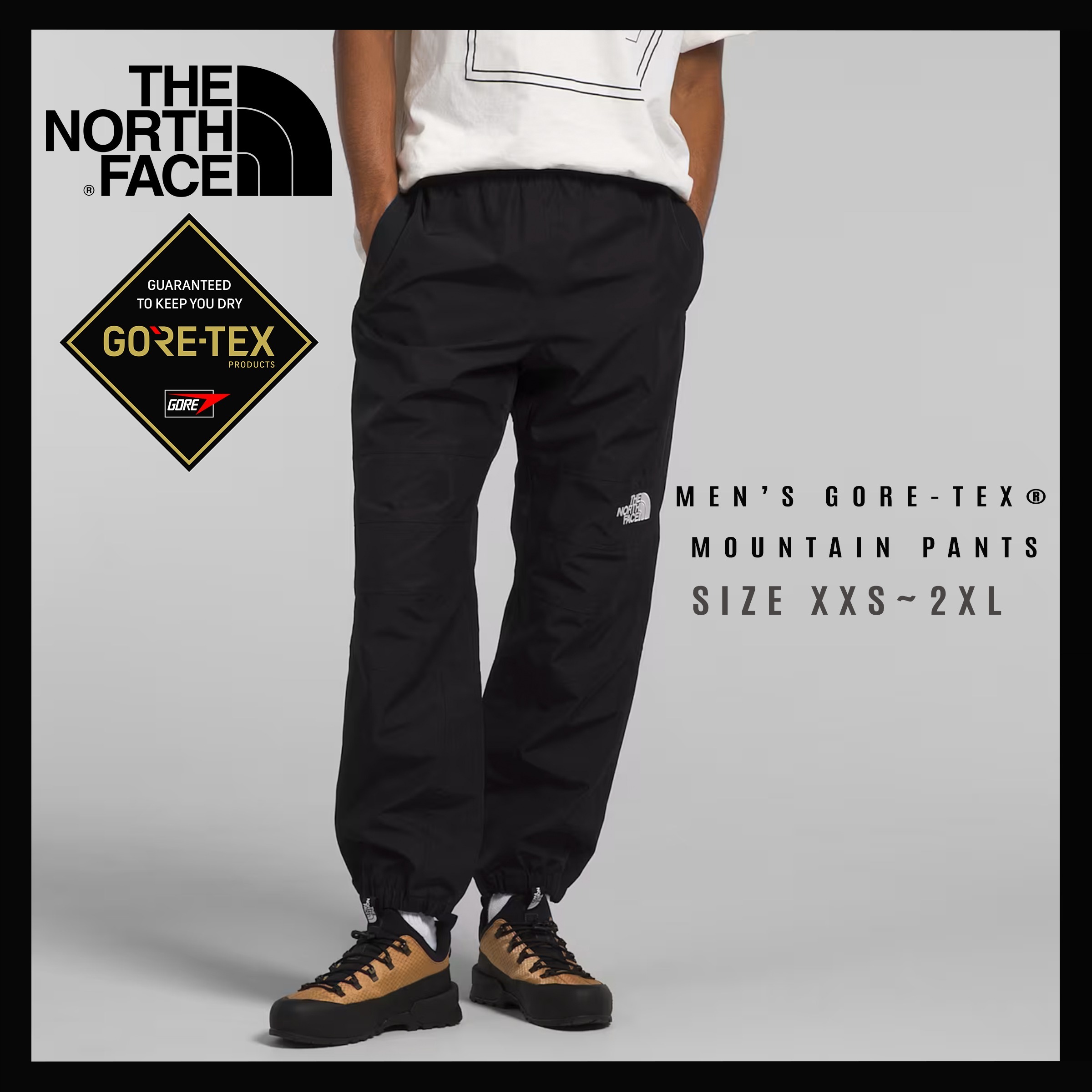 US規格】24FW新作☆TNF☆GTX ゴアテックス マウンテンパンツ (THE