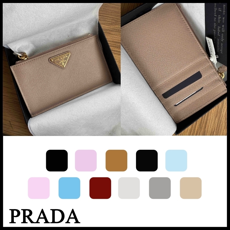PRADA】プラダ サフィアーノレザー カードホルダー (PRADA/カード