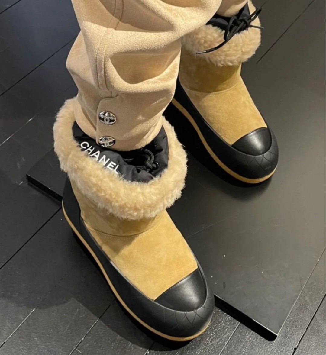 機能性も抜群♪】シャネル☆スノーブーツ (CHANEL/ショートブーツ