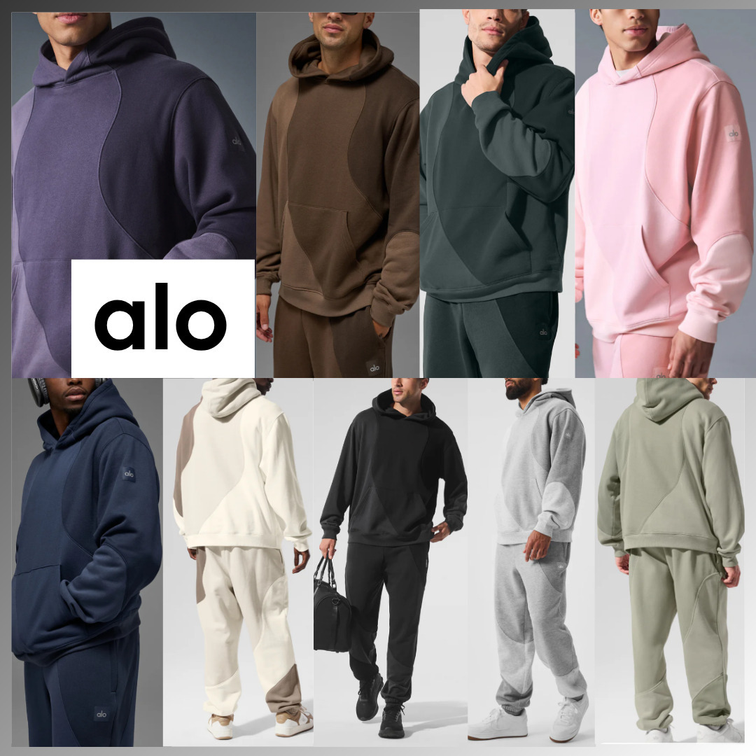 セットアップ『ALO Yoga』パーカー＆スウェットパンツ (ALO Yoga