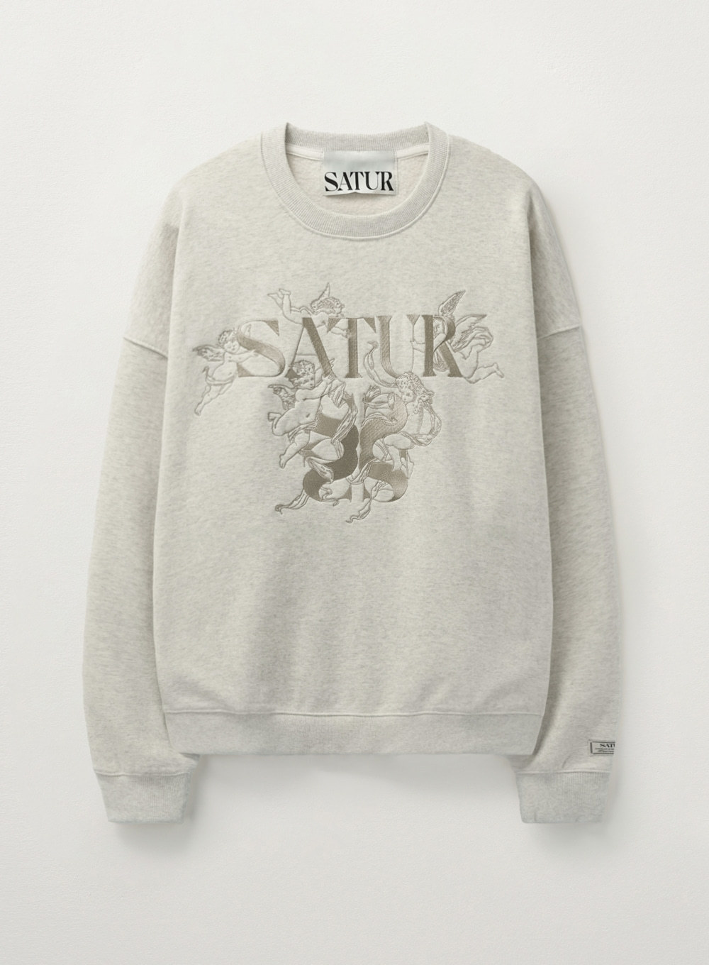 24FW]SATUR☆Angel Graphic Sweatshirt☆スウェットシャツ☆MAN (SATUR
