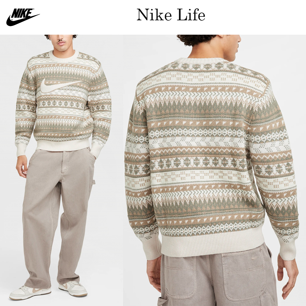 これからの季節に大活躍☆最新セーター☆Nike Life☆お早めに！ (Nike