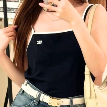 ロゴ CELINE(セリーヌ) キャミソール(レディース) - ブランド通販のBUYMA