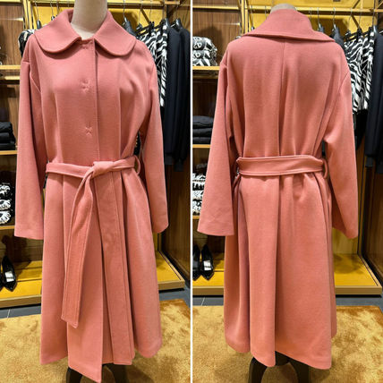 ピンク系 Dolce & Gabbana(ドルチェ&ガッバーナ) コート(レディース