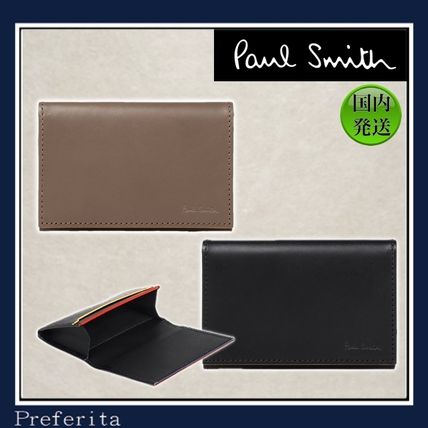 ベージュ系 Paul Smith(ポールスミス) カードケース・名刺入れ(メンズ