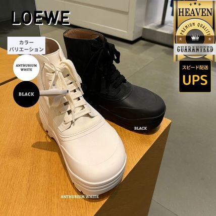 ホワイト（白）系 LOEWE(ロエベ) ブーツ(レディース) - ブランド通販の