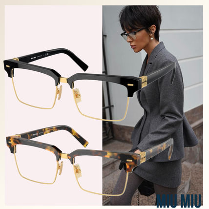 miu miu ミュウミュウ サングラス SMU03H カーキ miu miu ミュウミュウ