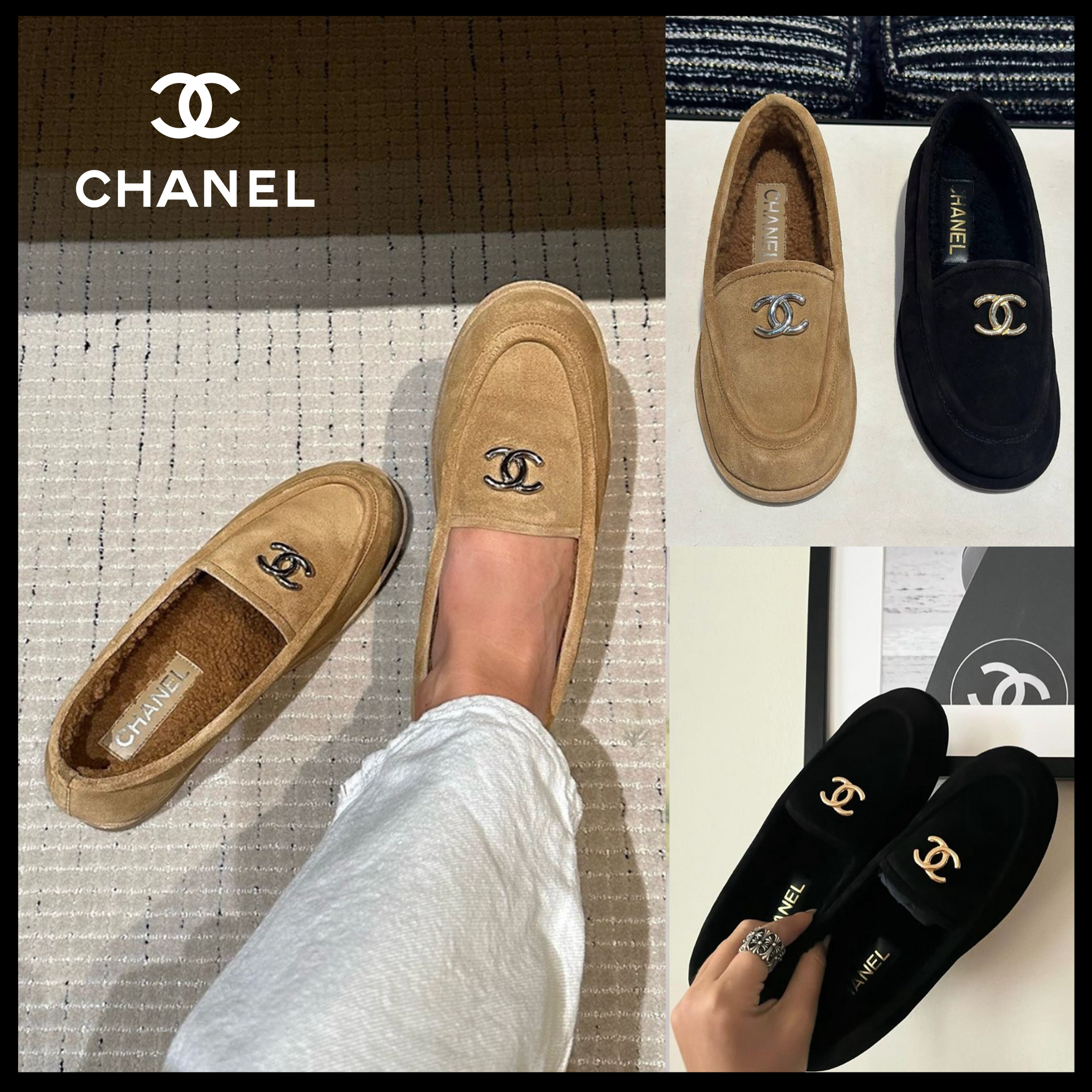 CHANEL】モカシン (CHANEL/ローファー・オックスフォード) G45886