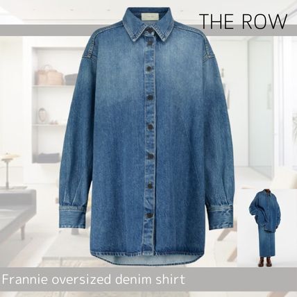 デニムシャツ The Row(ザ・ロウ) ブラウス・シャツ(レディース