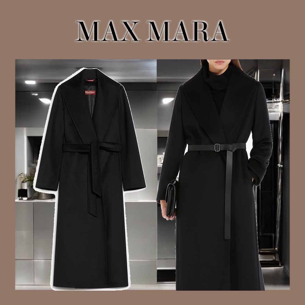 Max Mara Studio [ロリアナ] ピュア ウール コート (Max Mara Studio