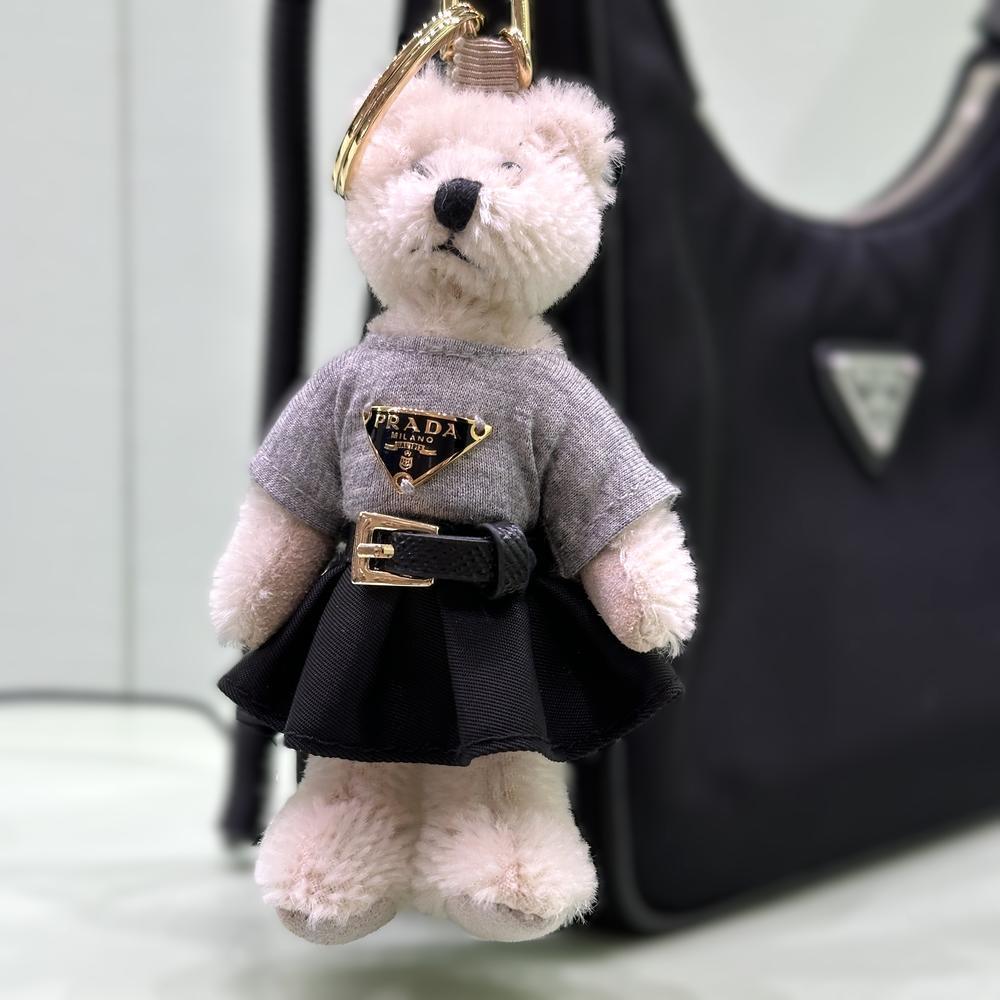 PRADA ☆パンダ型＆テディベア チャーム キーホルダー ストラップ 専用
