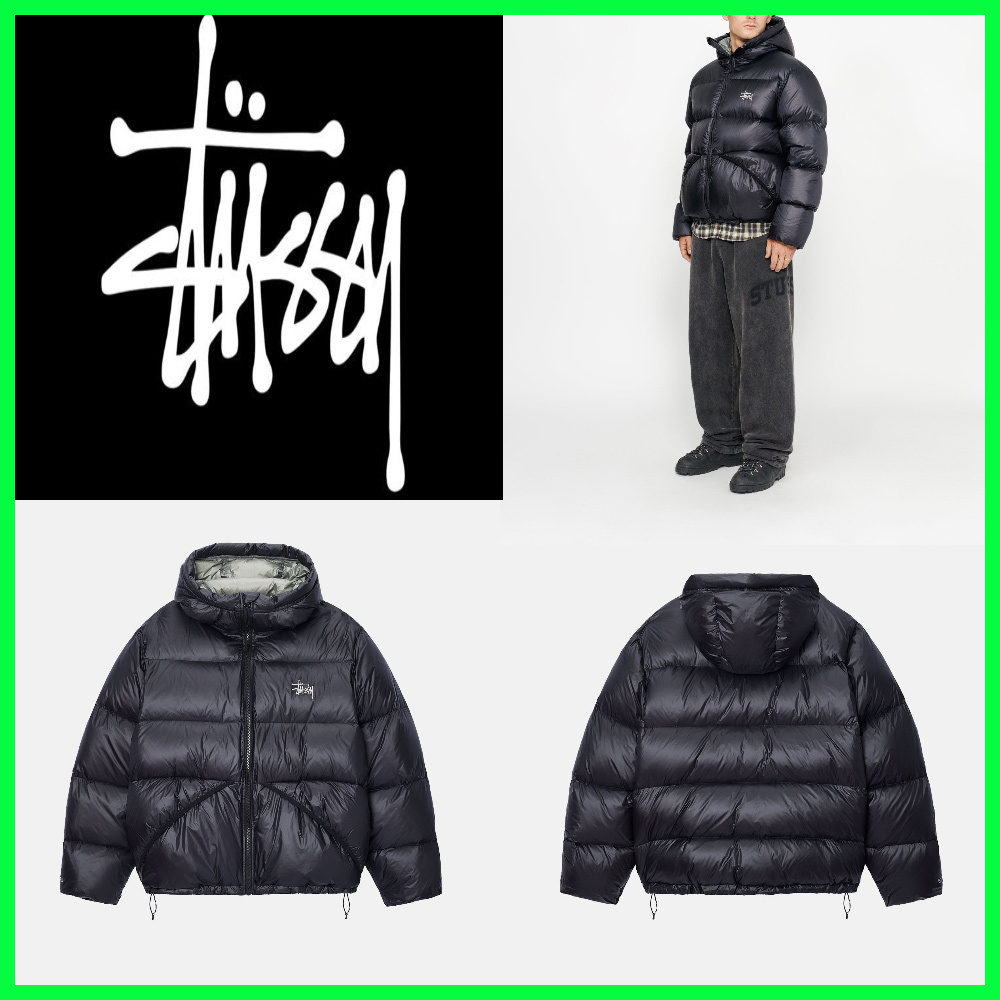 ☆Stussy Down Parka Micro Ripstop Phantom Black☆ (STUSSY/ダウン