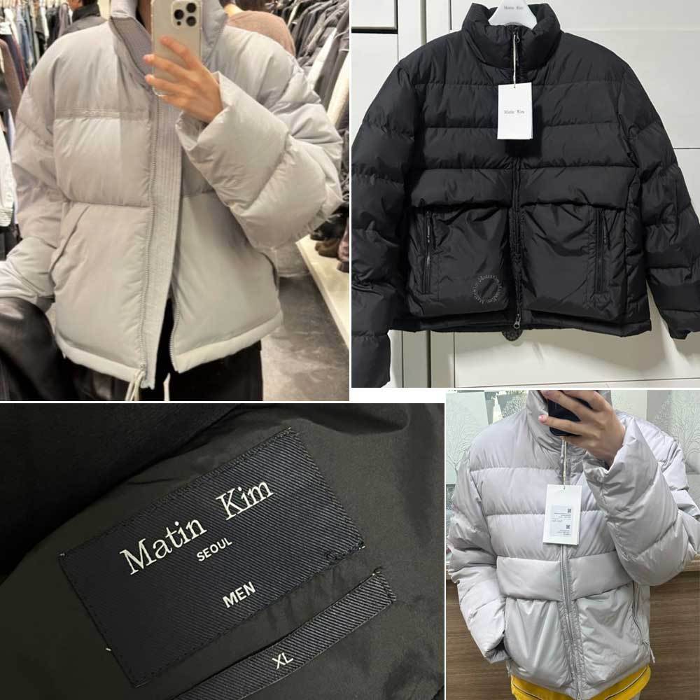 ☆MATIN KIM☆BIG POCKET PUFFER DOWN JUMPER 男女兼用 韓国発 (Matin