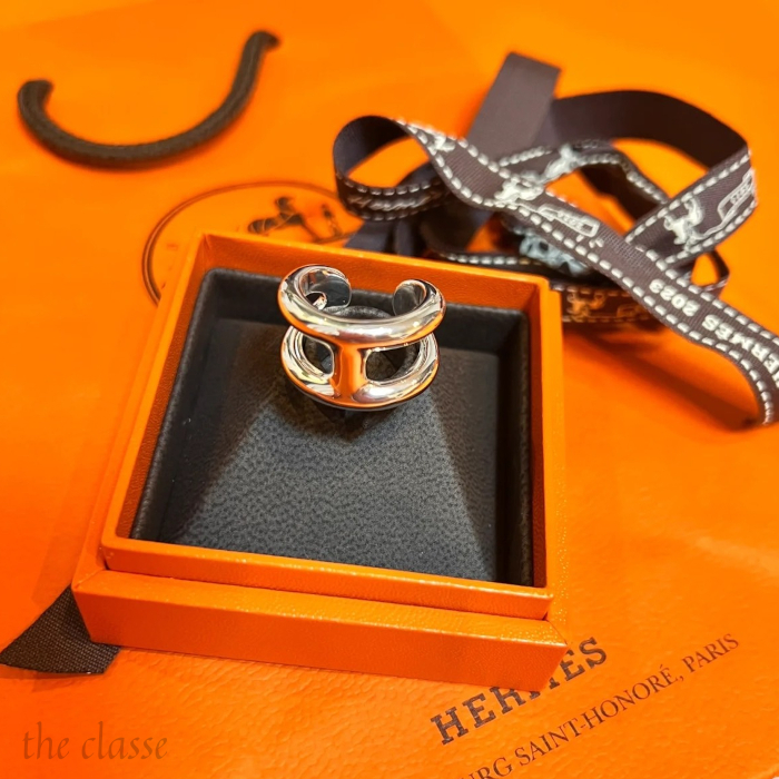 クール】HERMES エルメス Osmose オスモズ PM 57 58 リング (HERMES