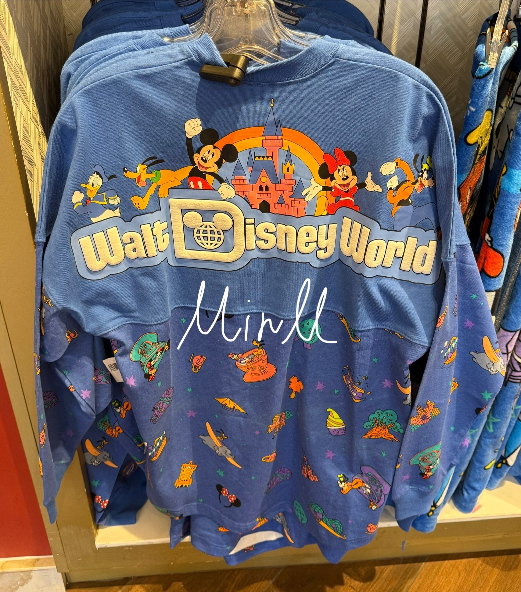 Disney】WDW ミキフレ Play in the Park スピリットジャージ (Disney/T