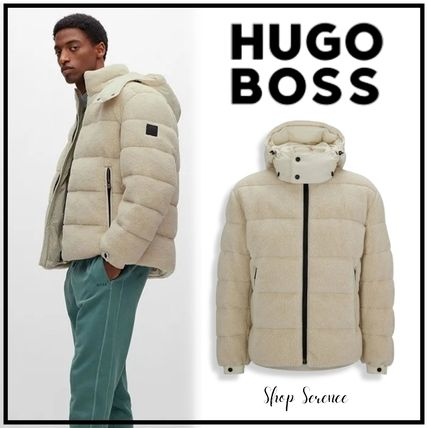 ホワイト（白）系 Hugo Boss(ヒューゴボス) ダウンジャケット(メンズ