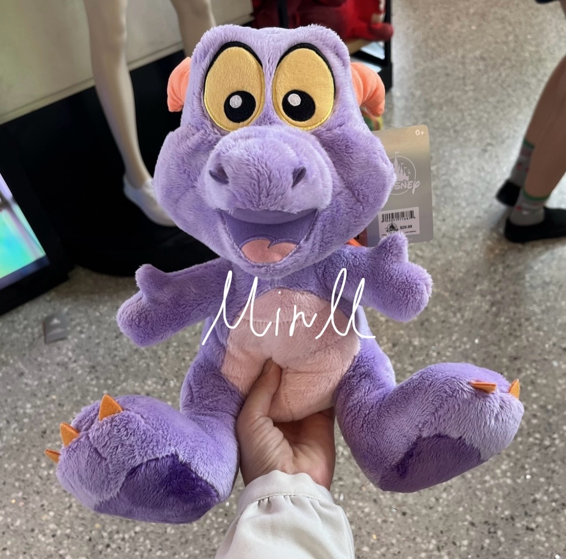 Disney】WDW EPCOT フィグメント ビッグフィート ぬいぐるみ (Disney