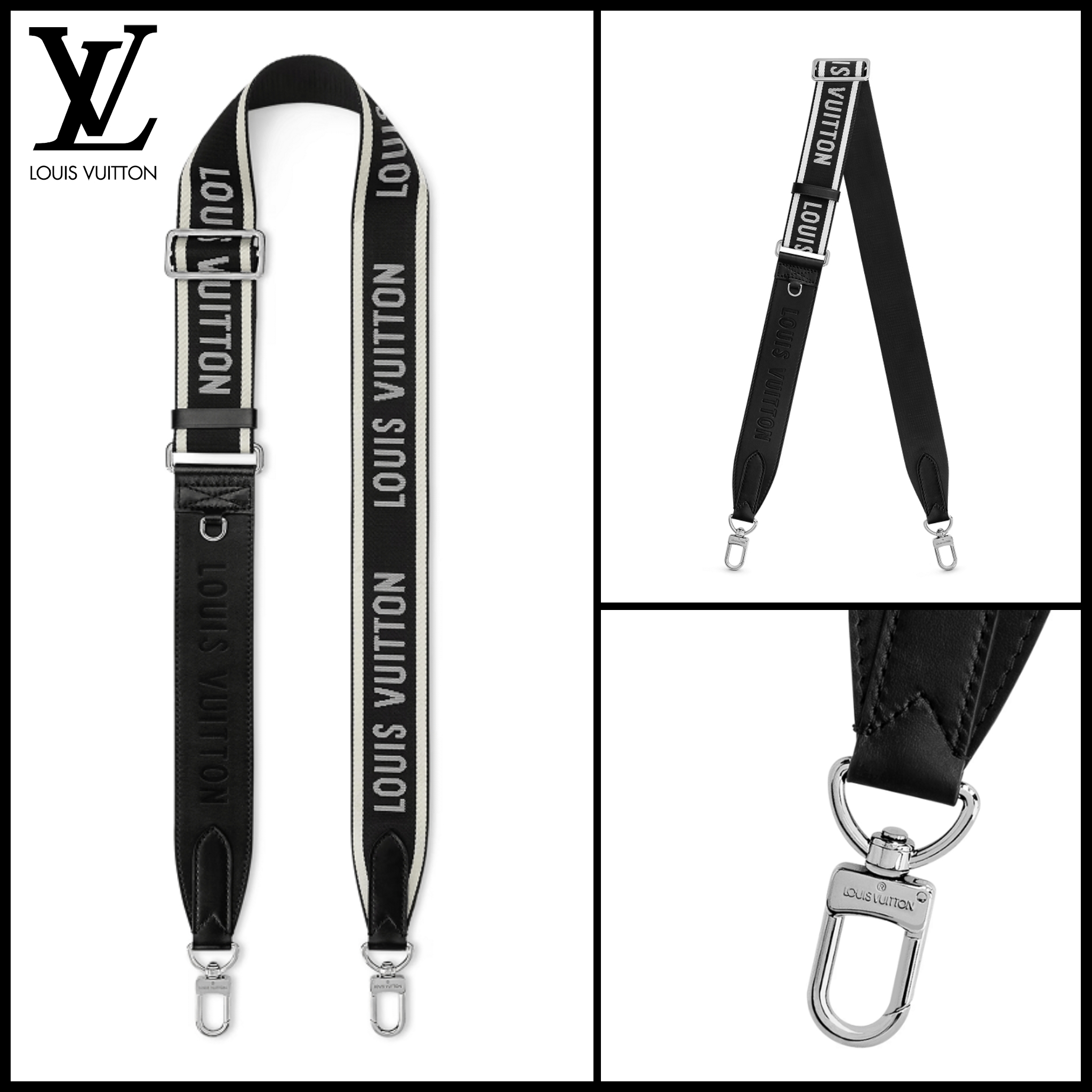 ☆人気☆ ルイヴィトン ショルダーストラップ 調整可能、幅5CM (Louis