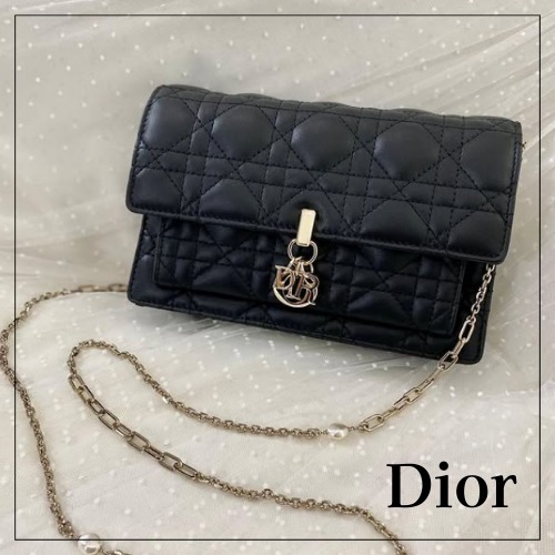 大人気♡】My Dior デイリーチェーンポーチ (Dior/長財布