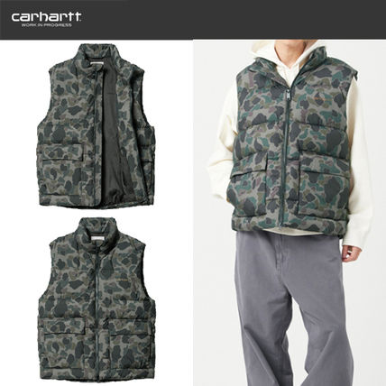 グレー（灰色）系 Carhartt(カーハート) ダウンベスト(メンズ