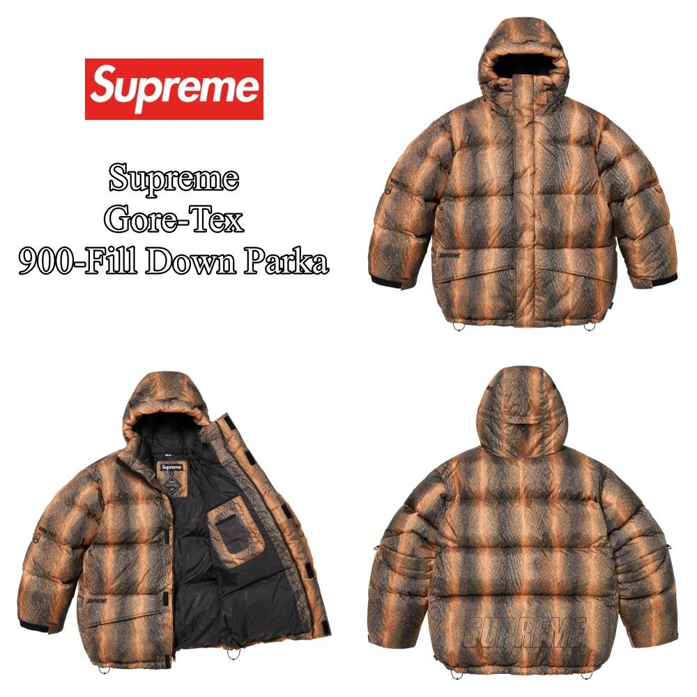 Supreme】Gore-Tex 900-Fill Down Parka☆Fur Print☆24FW☆ (Supreme