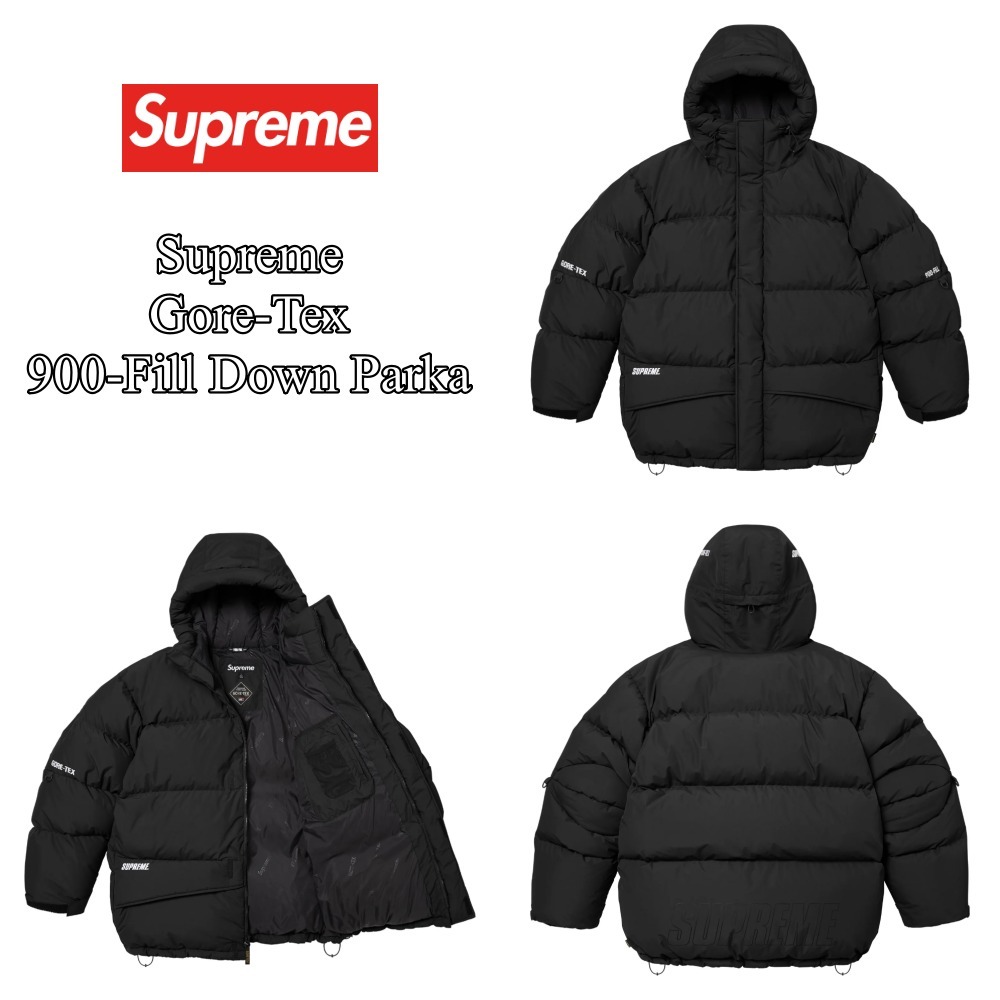 Supreme】Gore-Tex 900-Fill Down Parka☆Black☆24FW☆ (Supreme