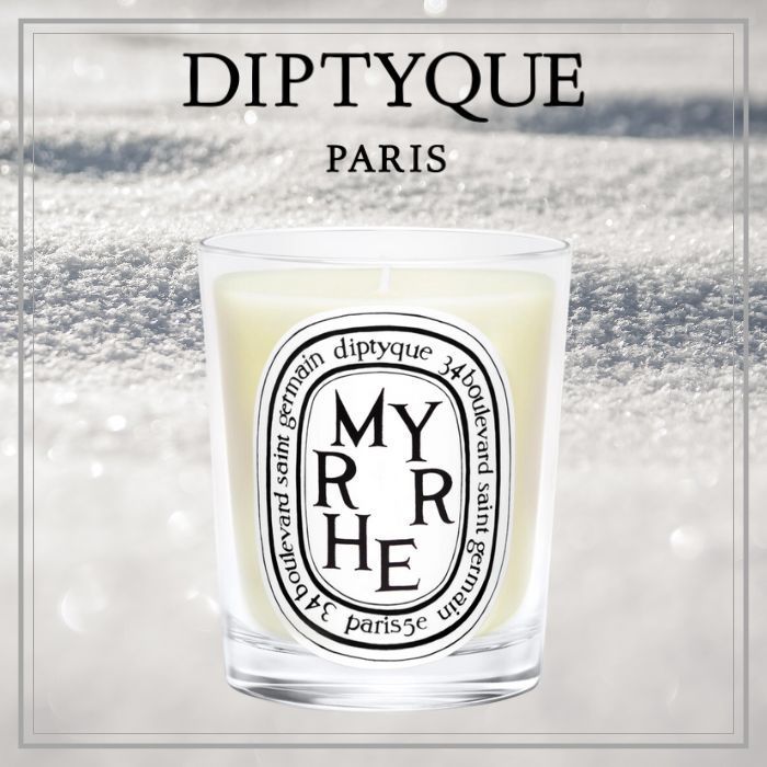 大人気! DIPTYQUE Myrrhe(ミール) クラシックキャンドル 190g