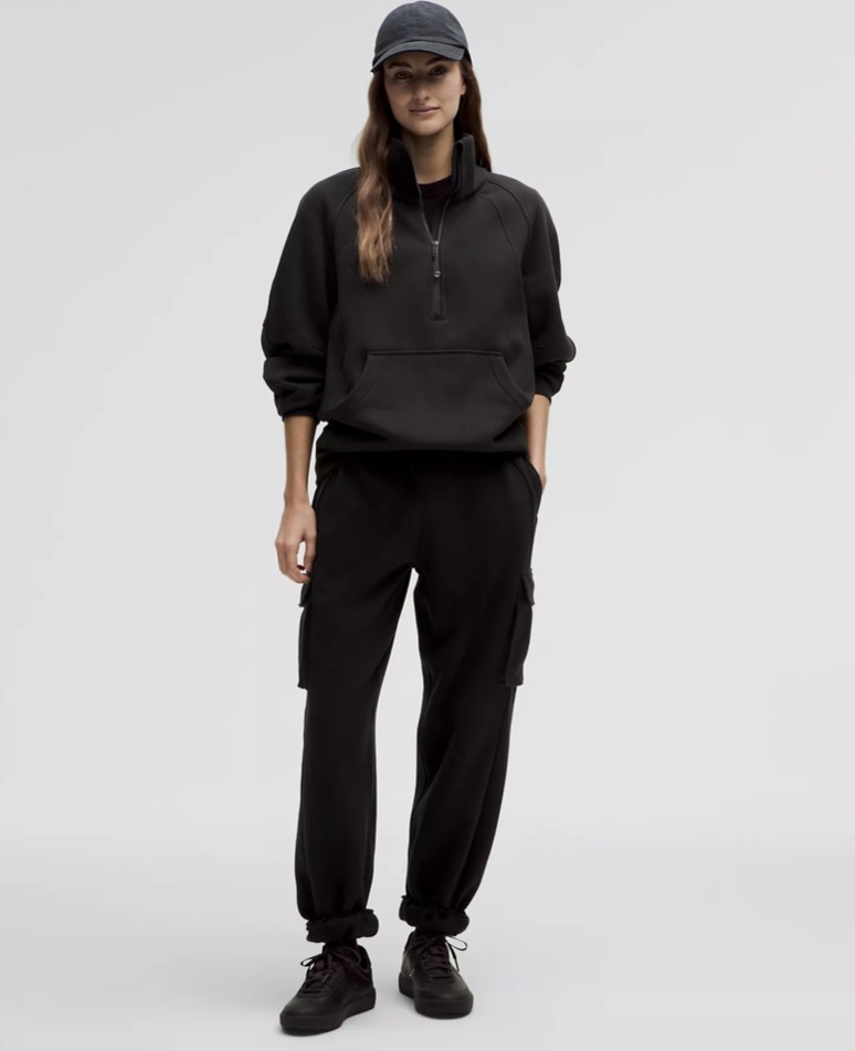 ルルレモン】大人気 Scuba Oversized Half Zip ロング丈 (lululemon