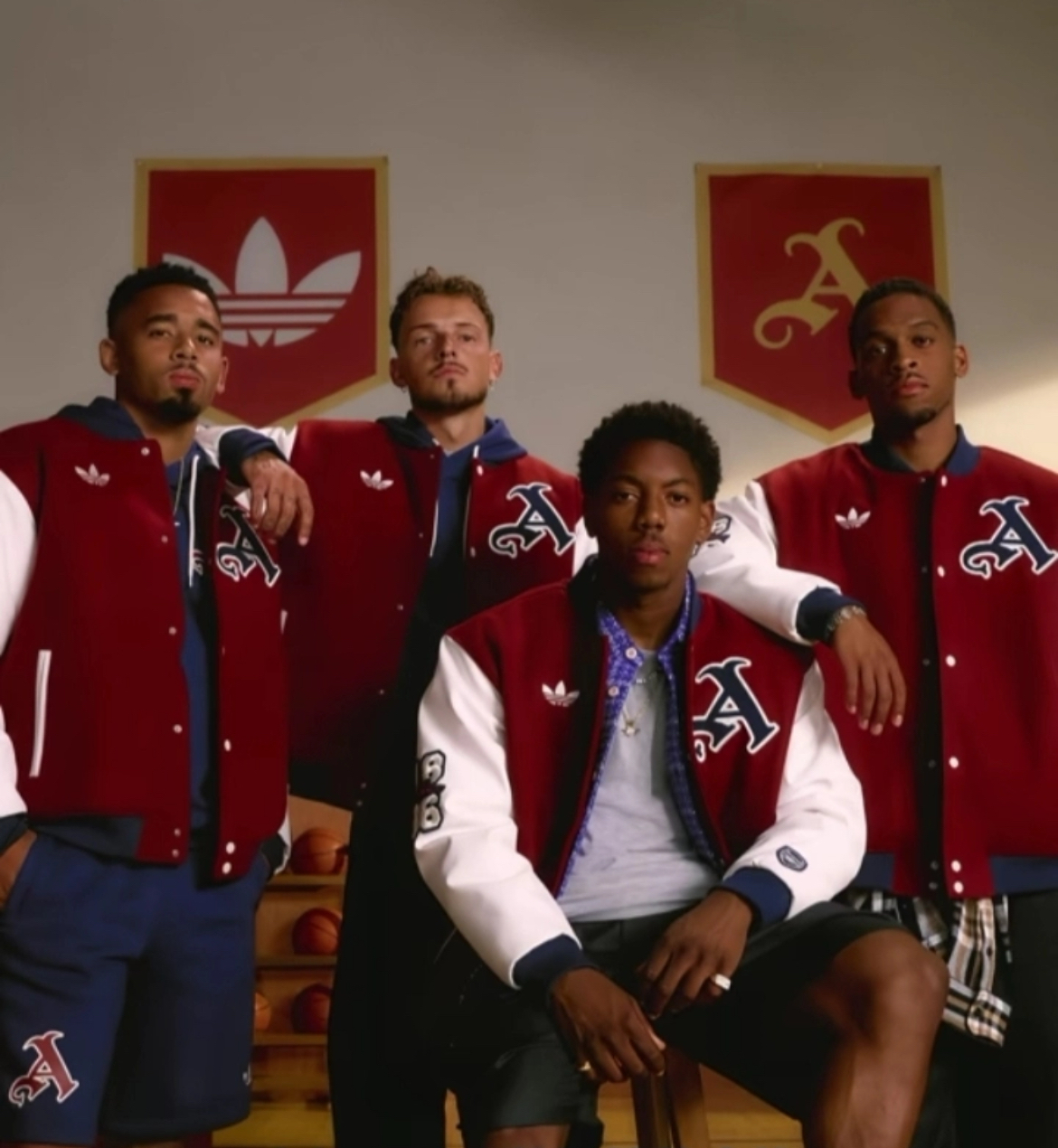 adidas Originals アーセナルFC Arsenal varsity Jacket (adidas