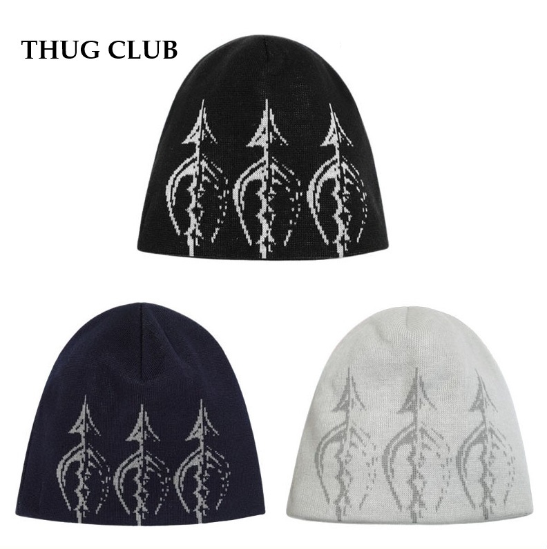 Thug Club】Iron Spear 3pin Beanie (Thug Club/ニットキャップ