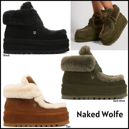 ムートン Naked Wolfe(ネイキッドウルフ) ブーツ(レディース