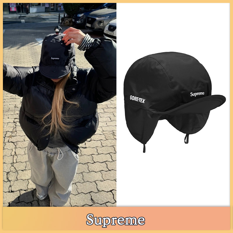 Supreme】送料・関税込☆ゴアテックスイヤーフラップキャップ (Supreme