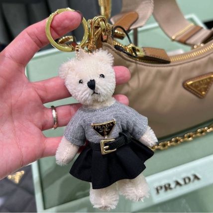 PRADA クマチャーム PRADA くま♡ チャーム キーホルダー PRADA