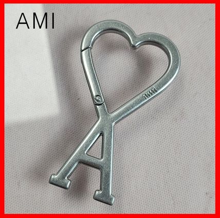 シルバー（銀色）系 AMI PARIS(アミ パリス) キーケース・キーリング