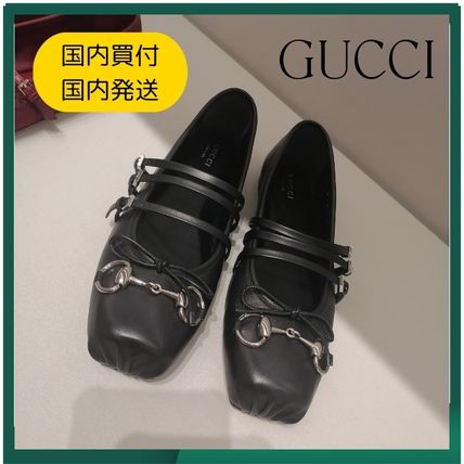 GUCCI(グッチ) フラットシューズ(レディース) - ブランド通販のBUYMA