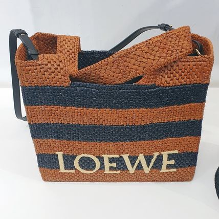 ストライプ LOEWE(ロエベ) トートバッグ(レディース) - ブランド通販の