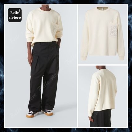 ホワイト（白）系 LOEWE(ロエベ) スウェット・トレーナー(メンズ