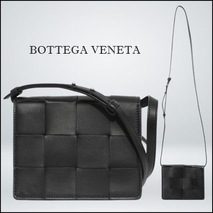 BOTTEGAVENETA イントレチャート ミニカセット クロスバッグ (BOTTEGA