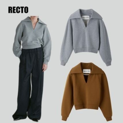 ブラウン（茶色）系 RECTO(レクト) スウェット・トレーナー(レディース