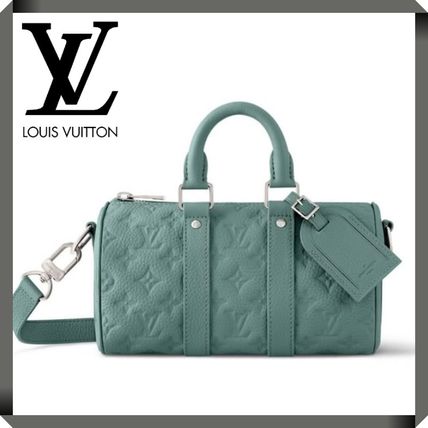 グリーン（緑）系 Louis Vuitton(ルイヴィトン) ボストンバッグ(メンズ
