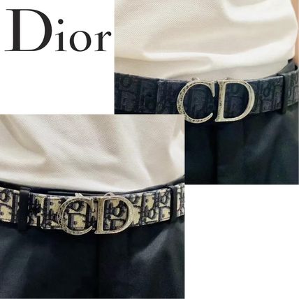 グレー（灰色）系 日本 Dior(ディオール) ベルト(メンズ) - ブランド