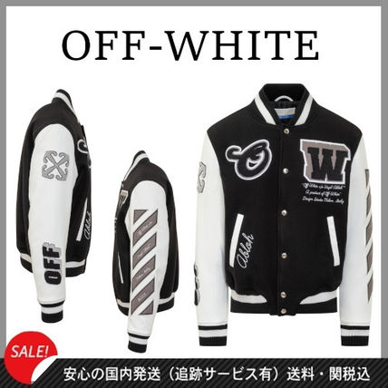 Off-White(オフホワイト) スタジャン(メンズ) - ブランド通販のBUYMA