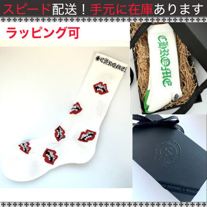 ホワイト（白）系 CHROME HEARTS(クロムハーツ) 靴下・ソックス(メンズ