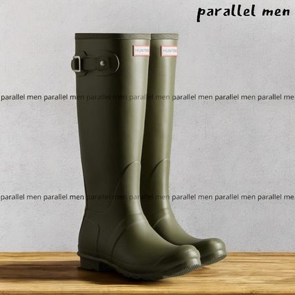 HUNTER オリーブグリーン ロングブーツ 39 ハンター HUNTER レディース