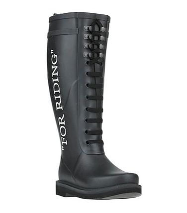 Off-White(オフホワイト) レインブーツ(レディース) - ブランド通販のBUYMA