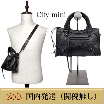 CITY ブラック（黒）系 BALENCIAGA CITY(バレンシアガ シティ