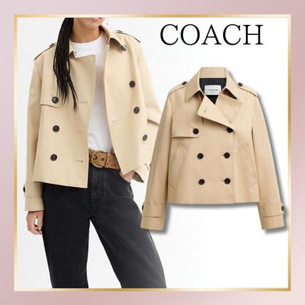 ショート丈 Coach(コーチ) コート(レディース) - ブランド通販のBUYMA